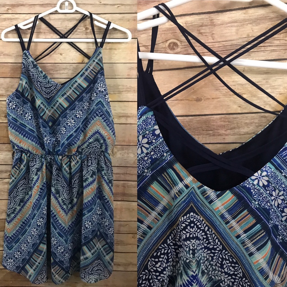 Summer Dress with detailed straps